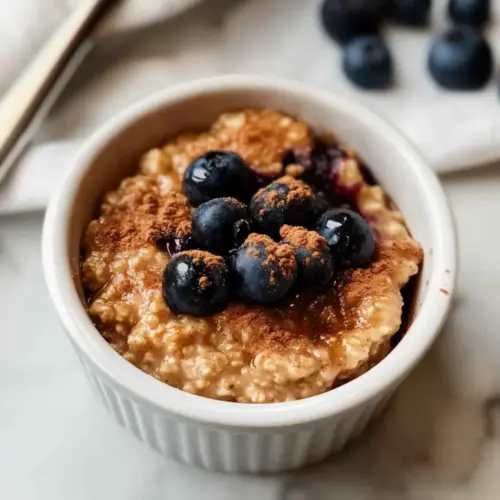 Airfryer gebackene Haferflocken