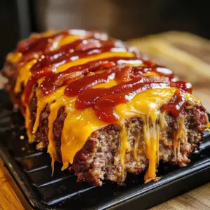 Käseburger-Fleischlaib