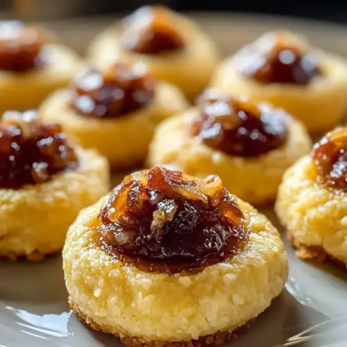 Käse Daumenabdruck Vorspeise