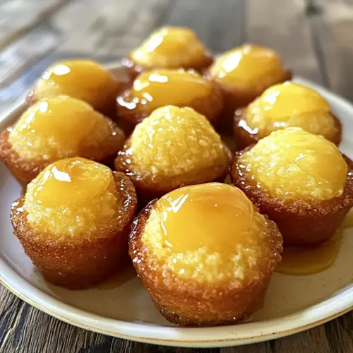 Honig-Butter-Maisbrot-Popper