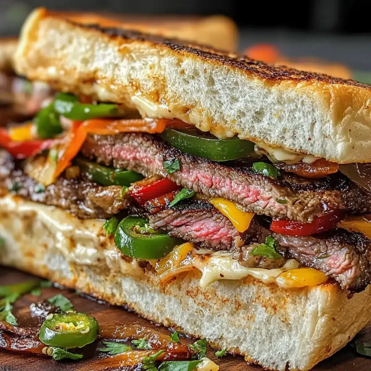 Koreanisches Steak-Sandwich